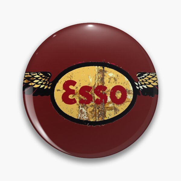 Item preview, ESSO  EXXON VINTAGE AVIATION GRAPHIC SIGN designed and sold by Overthetopsm.