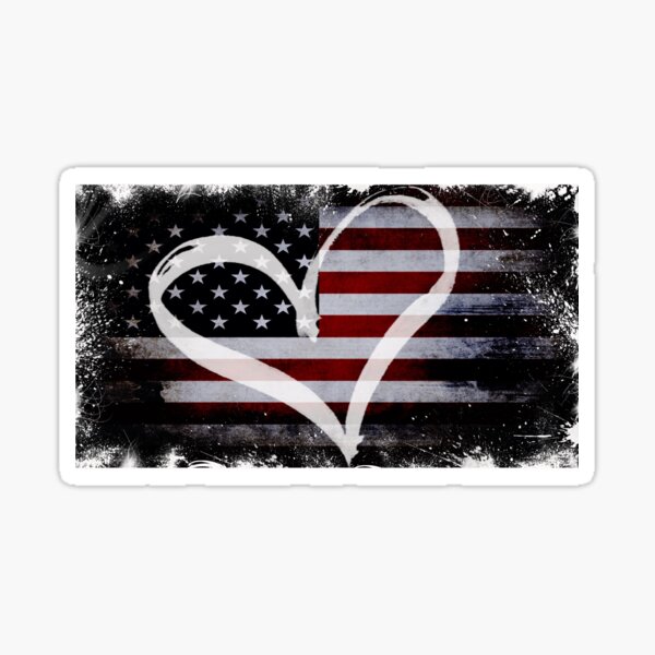 Love USA Sticker