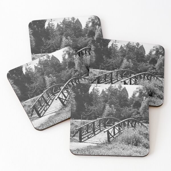 Item preview, Black and White Wooden Bridge designed and sold by LMHVAN.