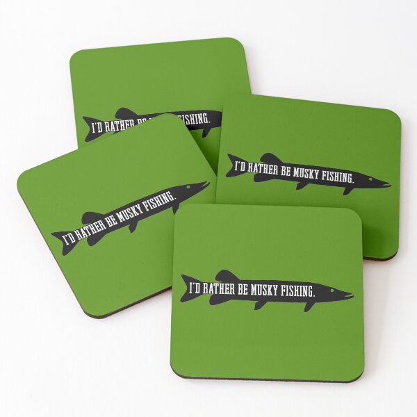 Item preview, I'd rather be Musky Fishing. designed and sold by gstrehlow2011.