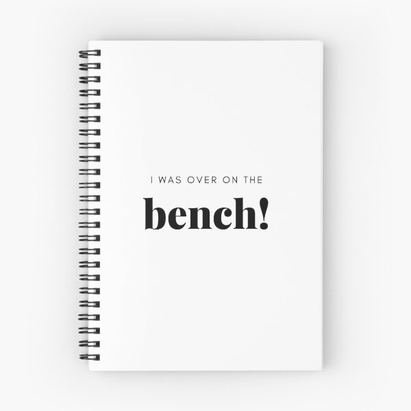 Item preview, I Was Over On The Bench (black) designed and sold by jaimesmartin.