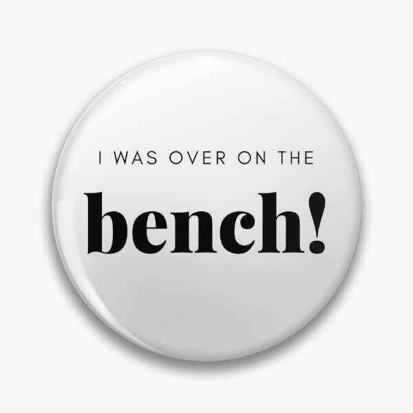Item preview, I Was Over On The Bench (black) designed and sold by jaimesmartin.