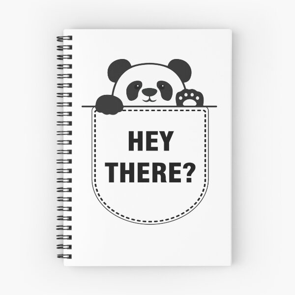 Item preview, panda hey there? designed and sold by MallsD.