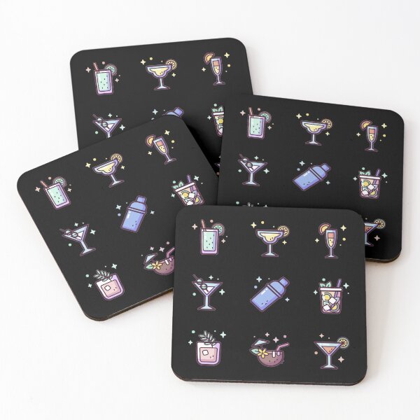Item preview, Cute Minimalistic Cocktail Pack designed and sold by Knight & Co..