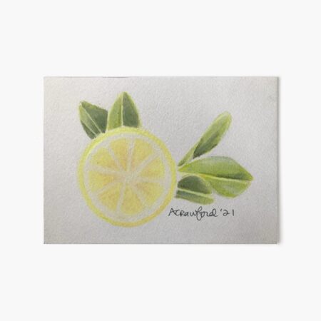 Lemon Art Board Print