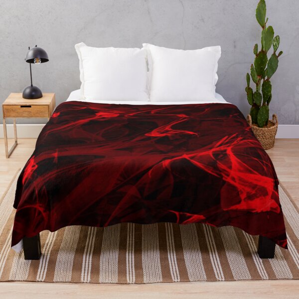 Item preview,  Electrifying red visual abstract art designed and sold by ByPeachyDesigns.