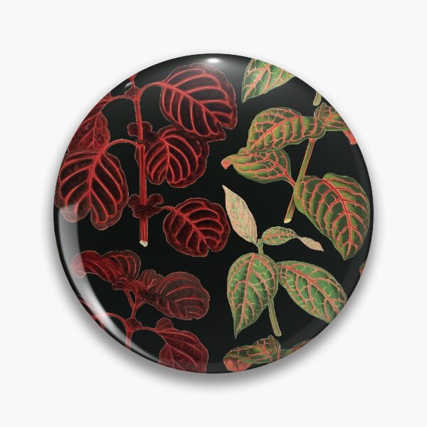 Item preview, Urban jungle iresine house plant night pattern cottagecore aesthetic designed and sold by PG Illustration.