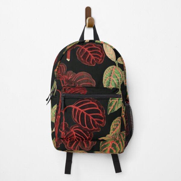 Item preview, Urban jungle iresine house plant night pattern cottagecore aesthetic designed and sold by PG Illustration.