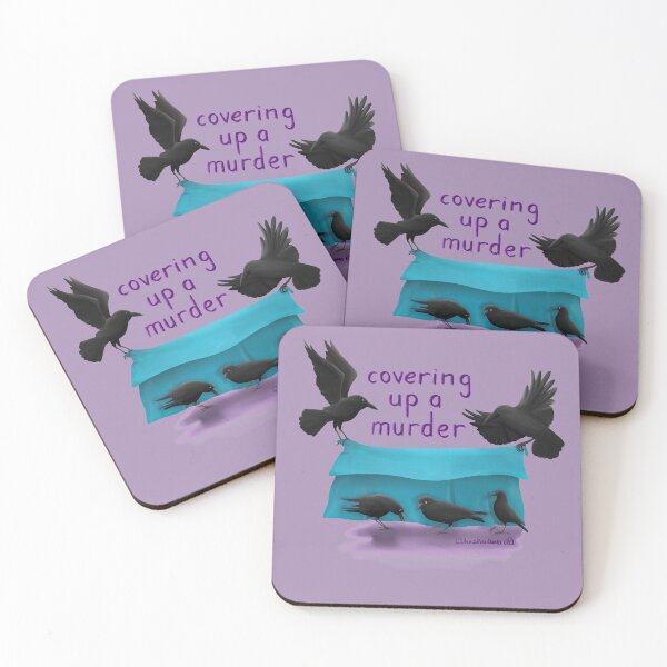 Item preview, Covering up a Murder - Conspiring Crows designed and sold by Elliestrations.