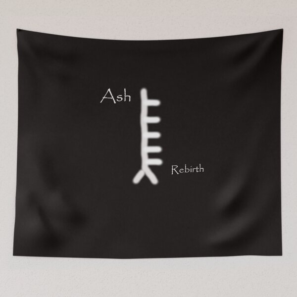 Item preview, Ash ogham rebirth designed and sold by PCUsher.