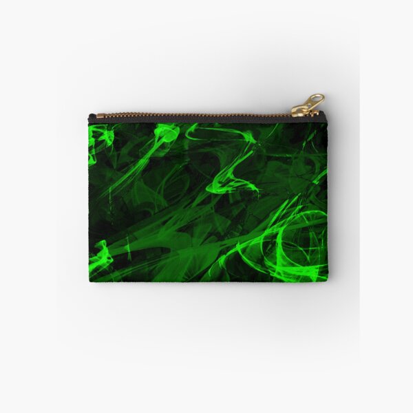 Item preview,  Electrifying green visual abstract art designed and sold by ByPeachyDesigns.