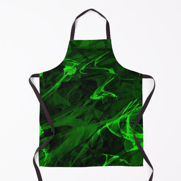 Item preview, Electrifying green visual abstract art designed and sold by ByPeachyDesigns.