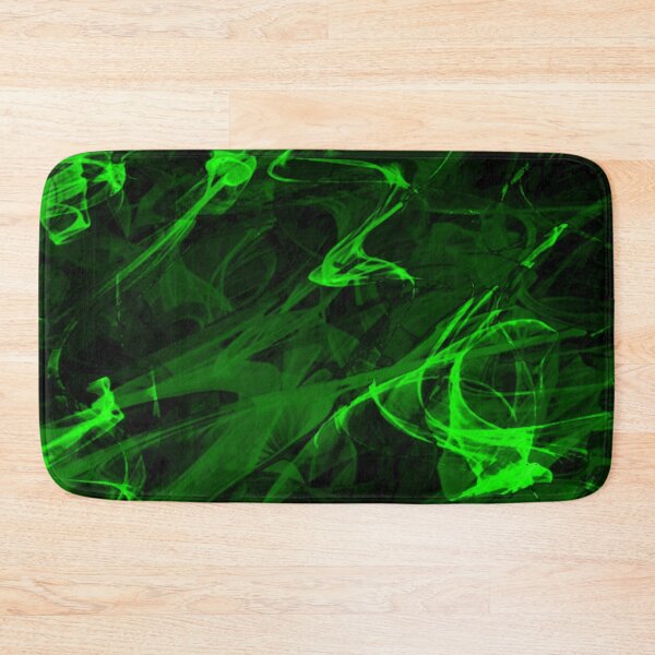 Item preview,  Electrifying green visual abstract art designed and sold by ByPeachyDesigns.
