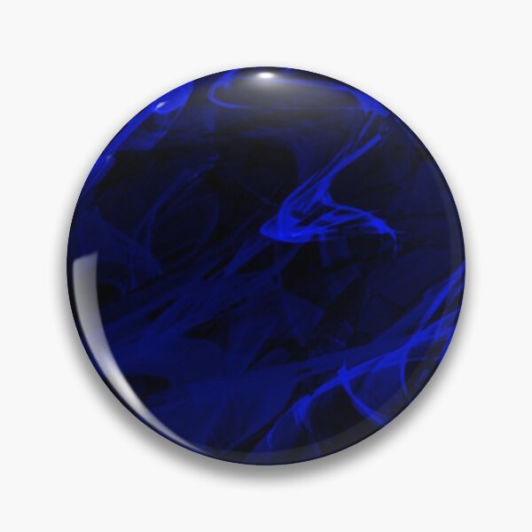 Item preview,  Electrifying blue visual abstract art designed and sold by ByPeachyDesigns.