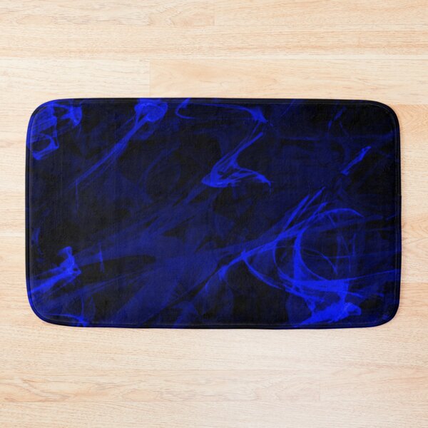 Item preview,  Electrifying blue visual abstract art designed and sold by ByPeachyDesigns.