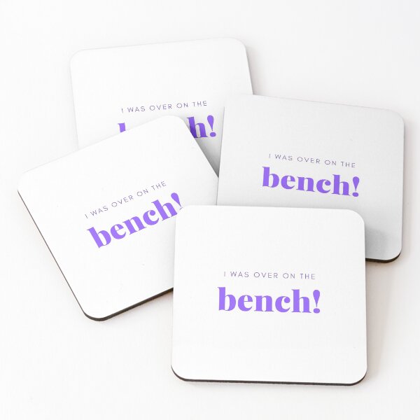 Item preview, I Was Over On The Bench (purple) designed and sold by jaimesmartin.