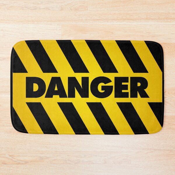 Item preview, Yellow Danger Sign designed and sold by GorsskyVlogs.