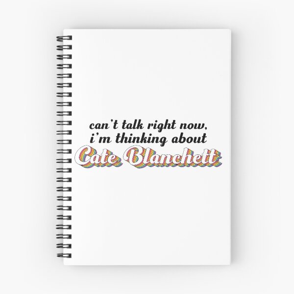 Item preview, Cant talk right now, im thinking about Cate Blanchett designed and sold by ColoredRatio.