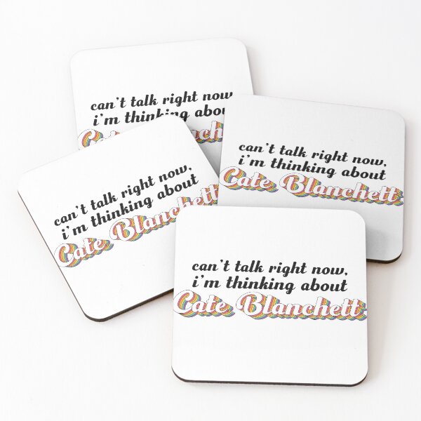 Item preview, Cant talk right now, im thinking about Cate Blanchett designed and sold by ColoredRatio.