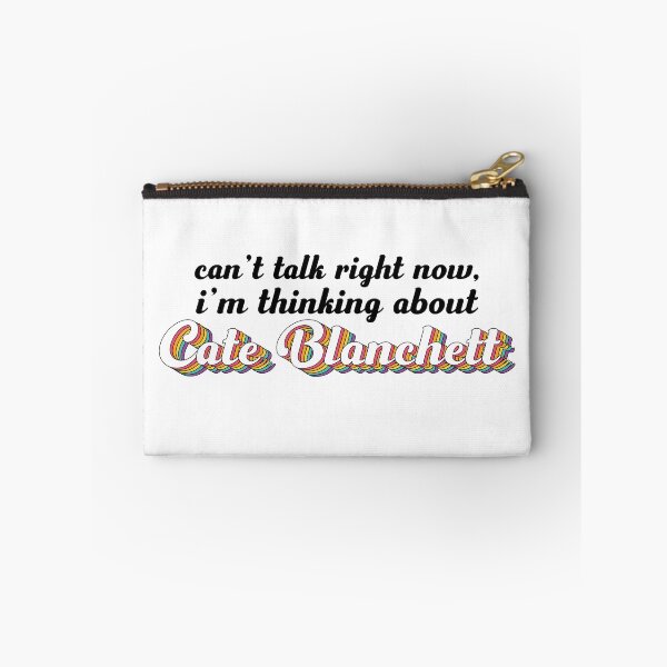 Item preview, Cant talk right now, im thinking about Cate Blanchett designed and sold by ColoredRatio.