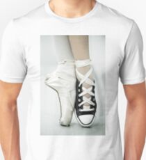 Converse / Pointe Shoe Unisex T-Shirt