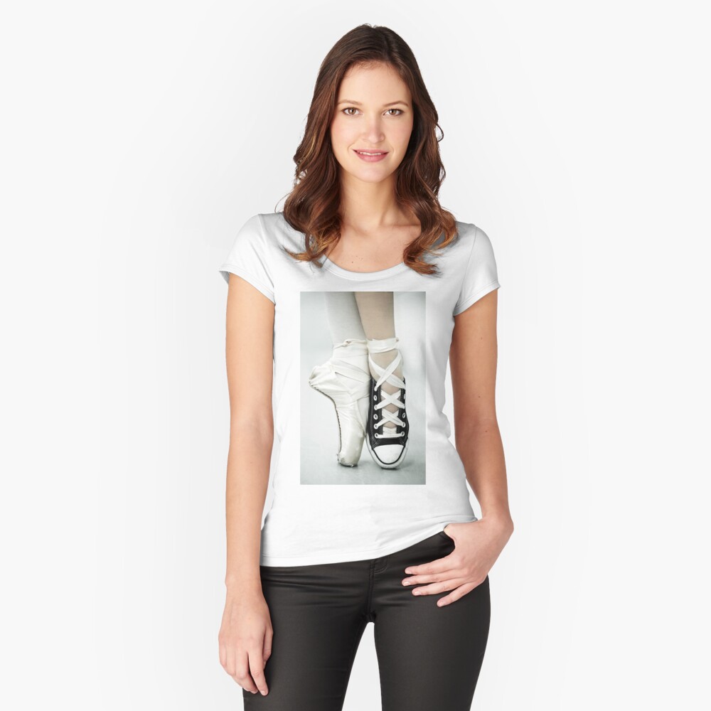 Item preview, Fitted Scoop T-Shirt designed and sold by enmphotography.