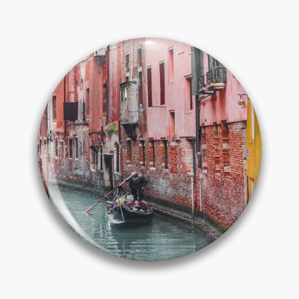 Item preview, Canal side architectural painting designed and sold by rocklegends99.