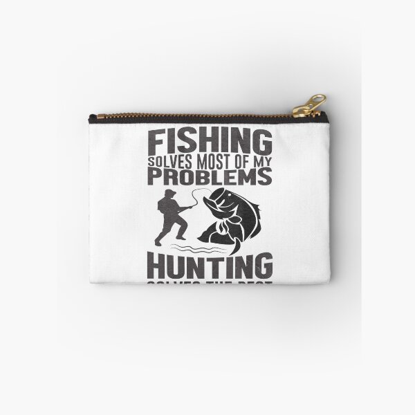 Item preview, Fishing Solves Most Of My Problems, Hunting Solves The Rest designed and sold by dm4design.