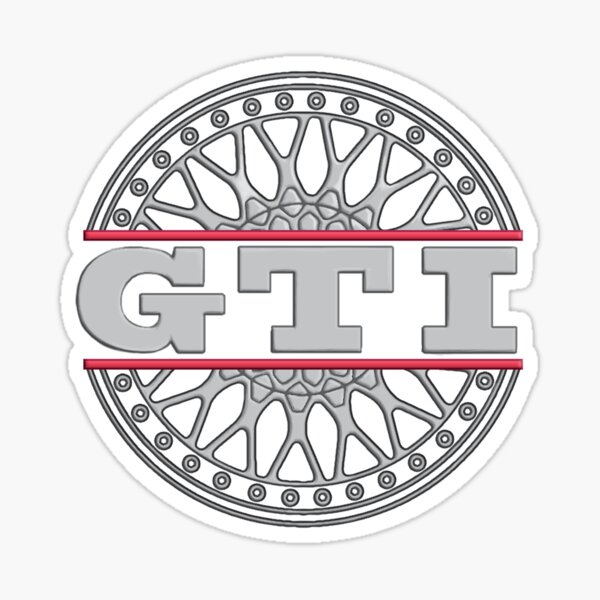 Sticker Gti Redbubble 