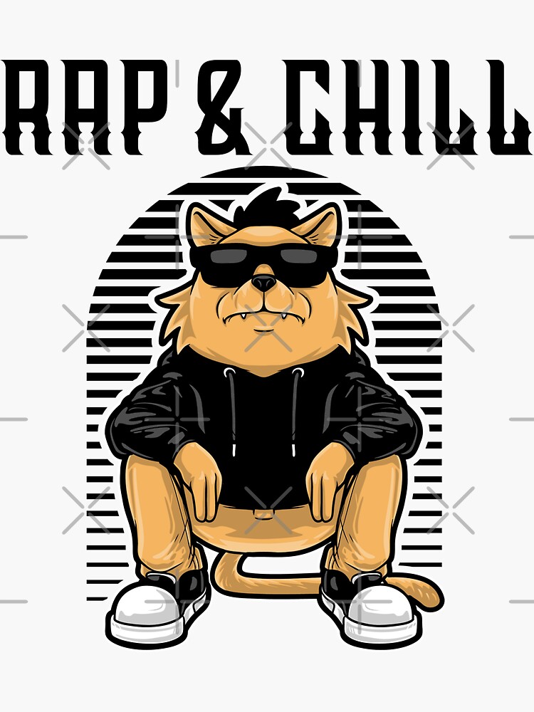 Hip Hop Rapper Stickers - Cool Rapper Stickers