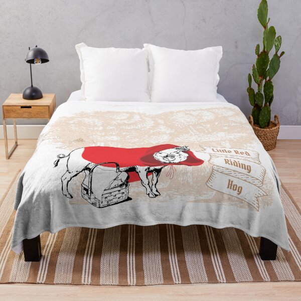 Item preview, Little Red Riding Hog designed and sold by Phabbz.