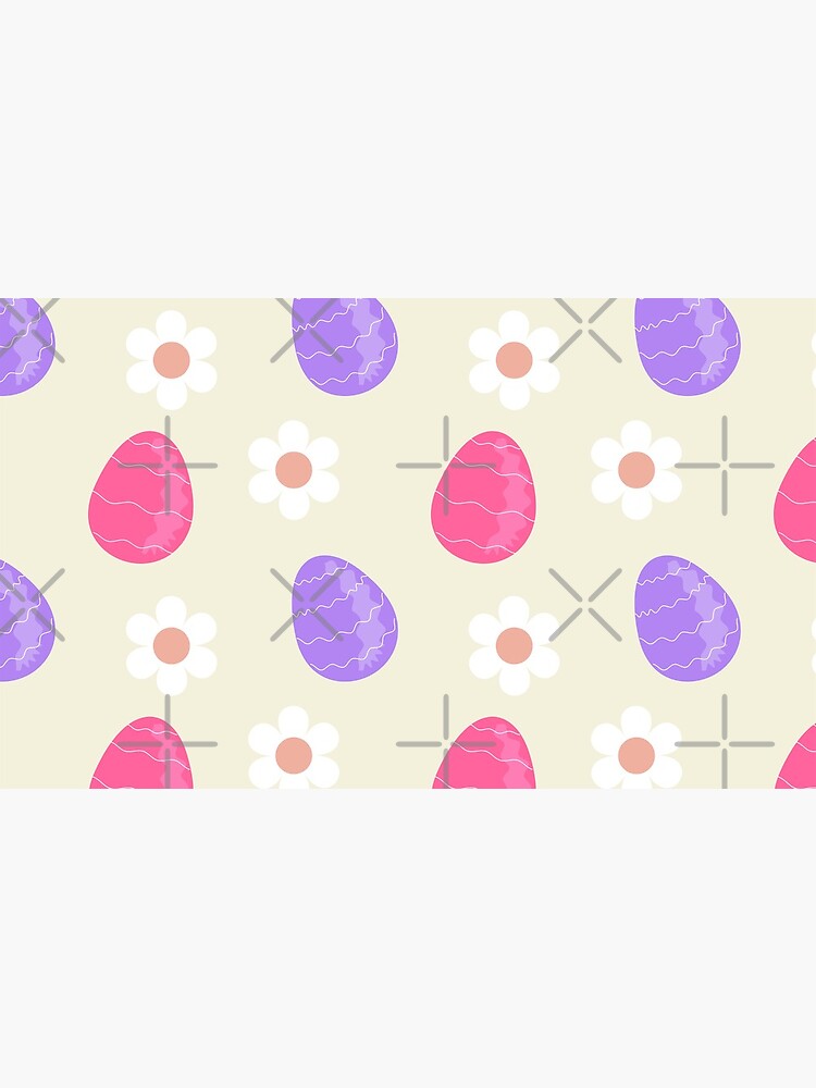 Thumbnail 6 of 6, Coffee Mug, Spring pattern with cute Easter eggs and flowers designed and sold by Victoria Riabov.