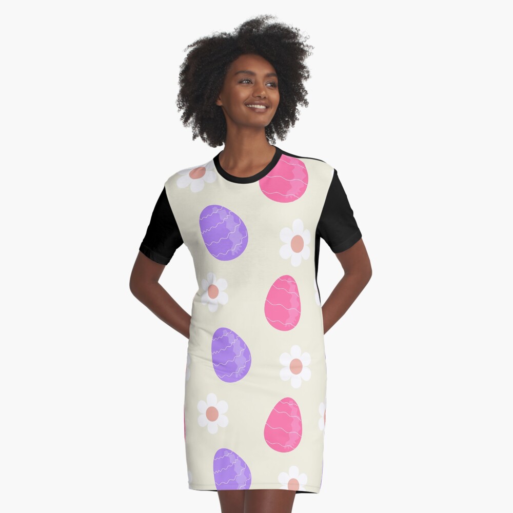 Item preview, Graphic T-Shirt Dress designed and sold by vectormarketnet.