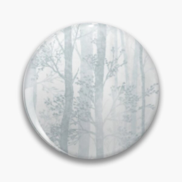 Item preview, Blue Topiary Misty Trees designed and sold by WearWolfDesigns.