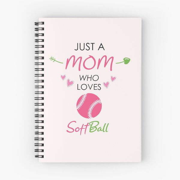 Item preview, Just a Mom Who Loves SoftBall Gift fot Moms -  Softball Mama Gift -  Softball Gear - Softball Girlfriend - Softball Wife - Softball Aunt - Softball Player - Softball Dad - Sports Mom - Fastpitch designed and sold by Freefay.