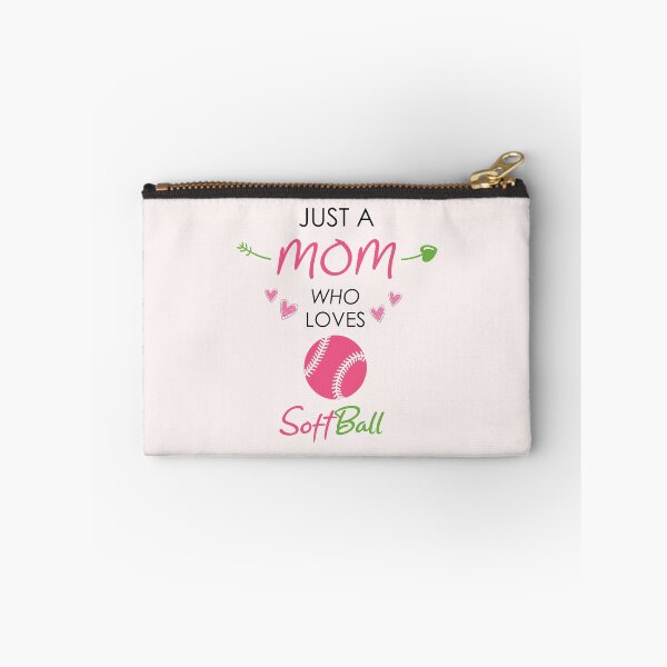 Item preview, Just a Mom Who Loves SoftBall Gift fot Moms -  Softball Mama Gift -  Softball Gear - Softball Girlfriend - Softball Wife - Softball Aunt - Softball Player - Softball Dad - Sports Mom - Fastpitch designed and sold by Freefay.