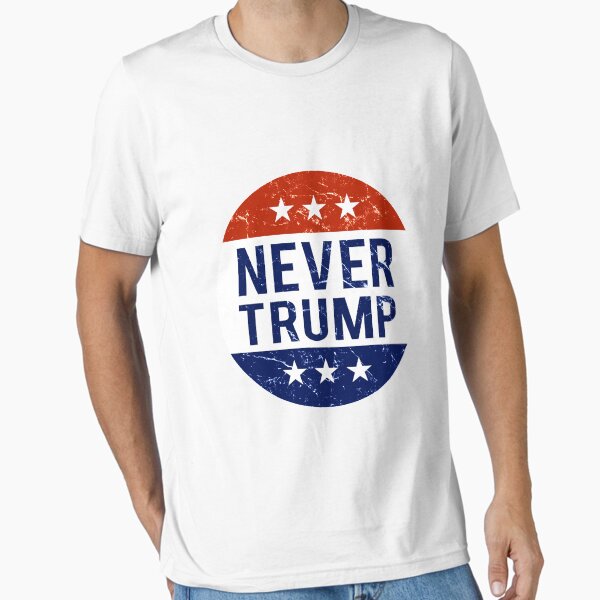 Vista previa del artículo con la obra «Never Trump #NeverTrump Camiseta», diseñado y vendido por flippinsg.