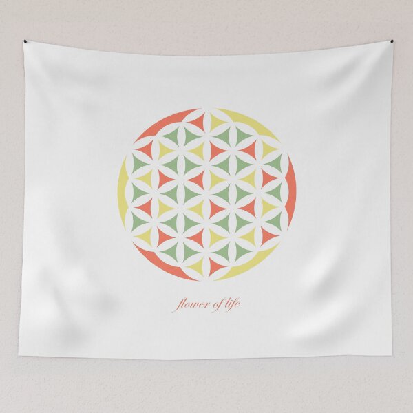 Item preview, Colorful Flower of life designed and sold by kallyfactory.