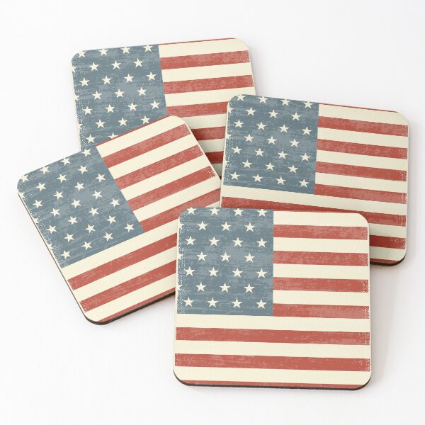 Item preview, USA flag Vintage Design Retro American flag  designed and sold by mashmosh.