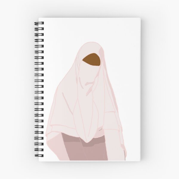 Item preview, Girl in pink Niqab designed and sold by The Hijabi Artist.