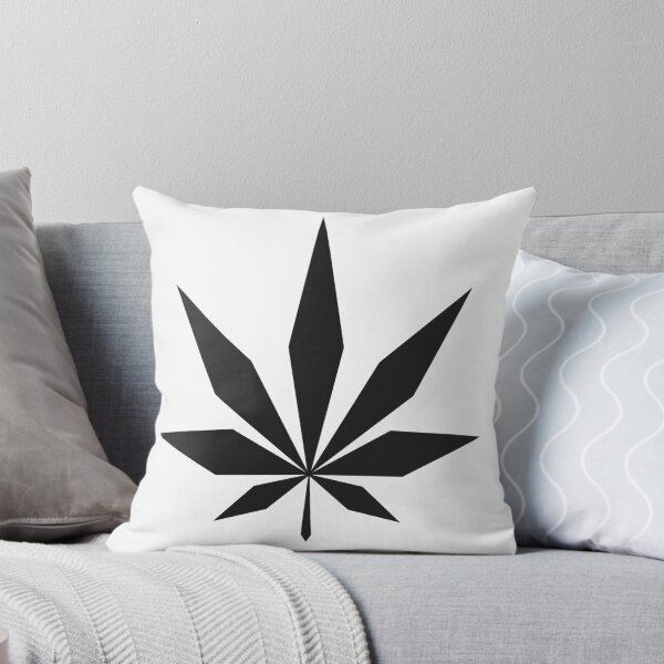 Item preview, Cannabis Leaf (Black) Hemp Silhouette designed and sold by John Uttley.