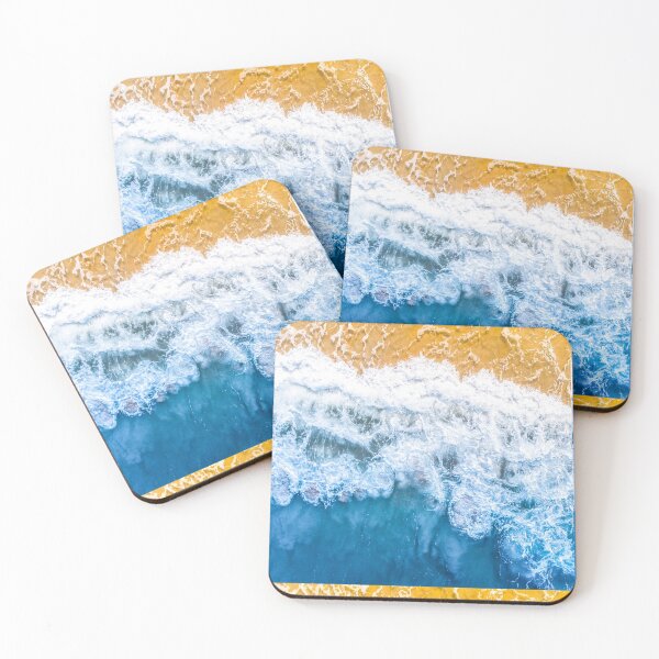 Item preview,  Blue white ocean wave  designed and sold by JD369.