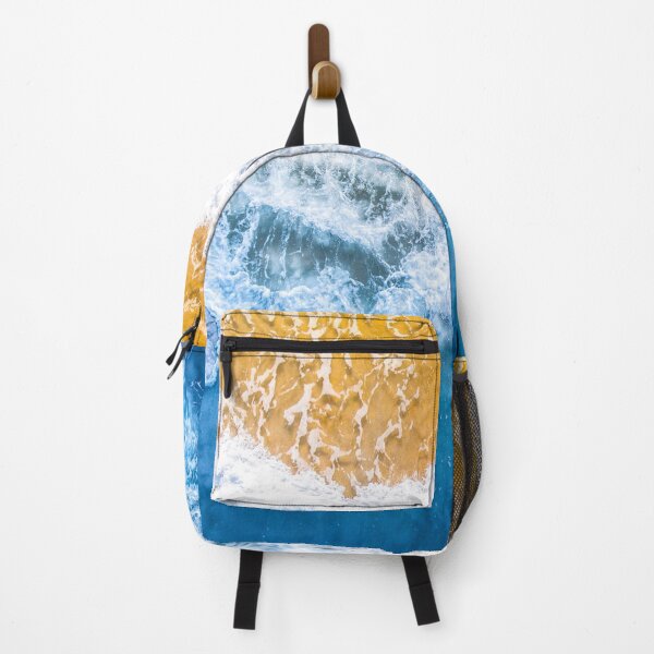 Item preview, Blue white ocean wave designed and sold by JD369.