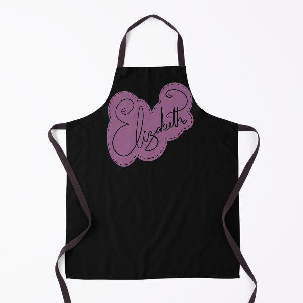 Item preview, Elizabeth, Girls Name, Dark Purple Monogram  designed and sold by manderlaydreams.