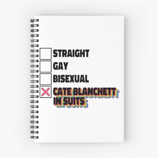 Item preview, Cate Blanchett In Suits Rainbow designed and sold by ColoredRatio.