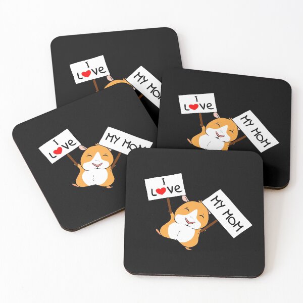 Item preview, I Love My Mom Best Guinea Pig Mom designed and sold by Paulina Vanlife.