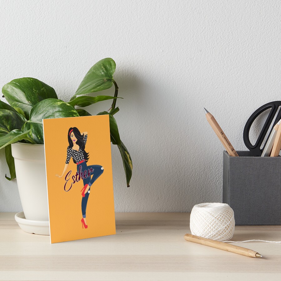 Item preview, Art Board Print designed and sold by DesignsbyEH.