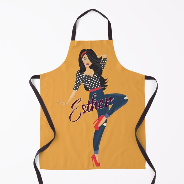 Item preview, Esther Girl Sassy Orange designed and sold by Dream Big! by E. H..