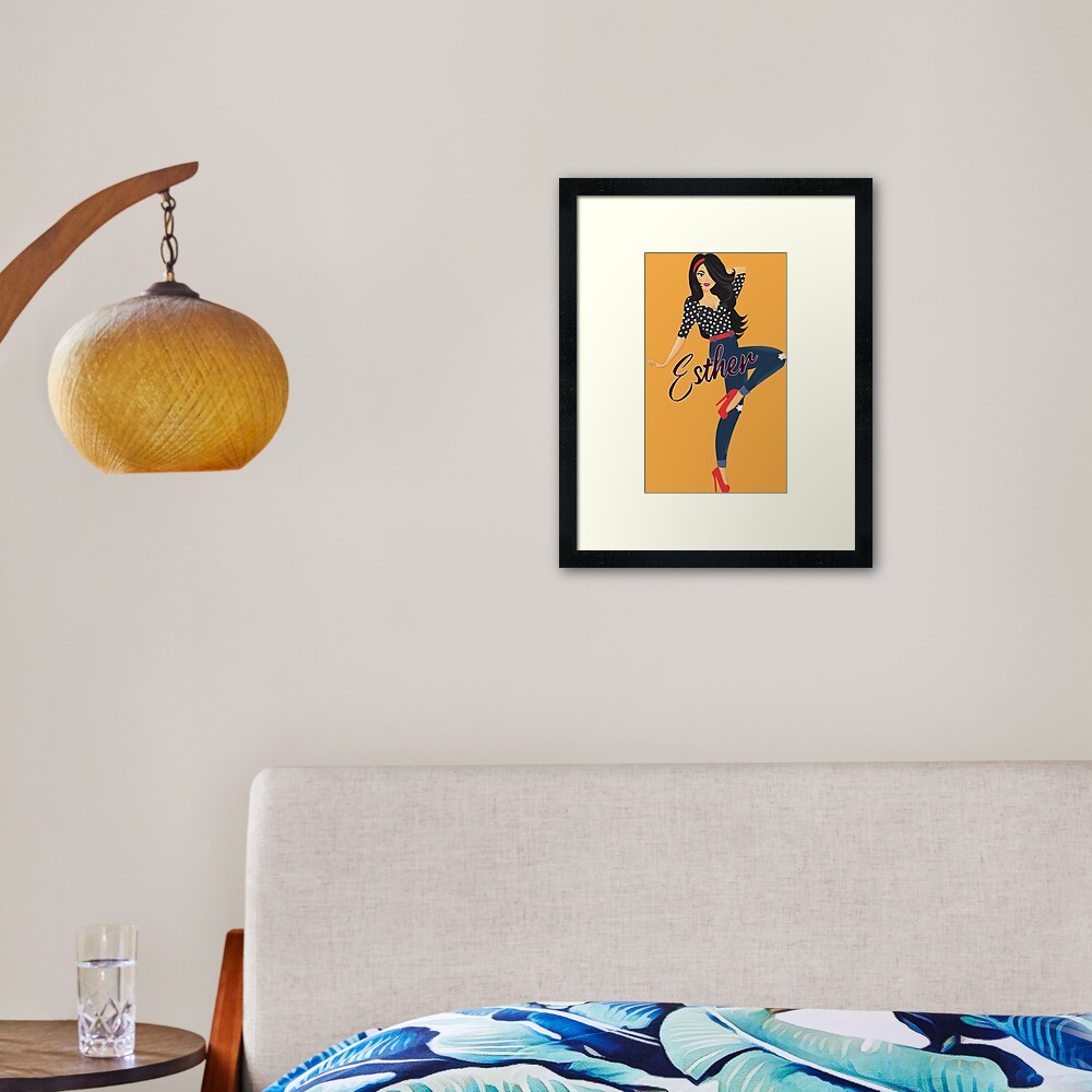 Item preview, Framed Art Print designed and sold by DesignsbyEH.