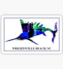 Electric Sailfish (WRIGHTSVILLE BEACH, NC) Sticker